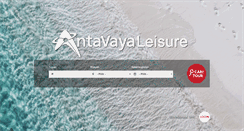 Desktop Screenshot of antavaya-leisure.com